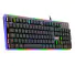 TECLADO GAMER REDRAGON DYAUS 2 RGB BLACK ABNT2 FULL SIZE - Imagem: 2