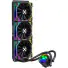 WATER COOLER FORTREK BREEZY 360MM FAN TRIPLO PRETO - Imagem: 2