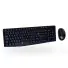 KIT TECLADO E MOUSE SEM FIO TECLAS SILENCIOSAS ABNT2 E MOUSE 1600DPI AITEK - Imagem: 2