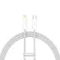 CABO DE TECIDO 1M TYPE C + LIGHTNING BASEUS - Imagem: 1