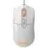 MOUSE GAMER PCYES MALUS WHITE GHOST - 12400 DPI - RGB - 6 BOTOES - PMGMWG - Imagem: 1