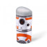 PORTA GARRAFA 600ML BEEK ROBO BB-8 LARANJA - Imagem: 1